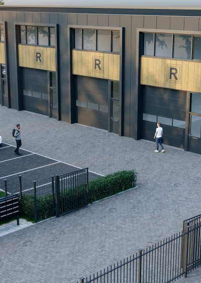Entree terrein bij bwnr 12